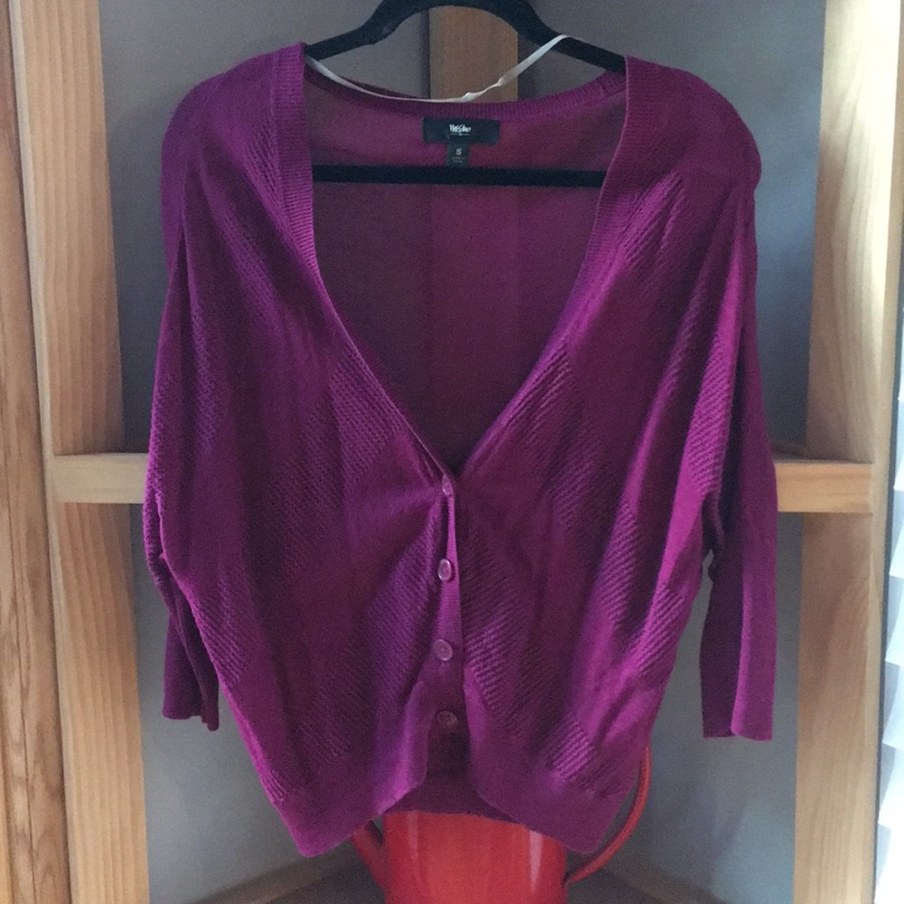 **ANY 2/$20** Raspberry cardigan